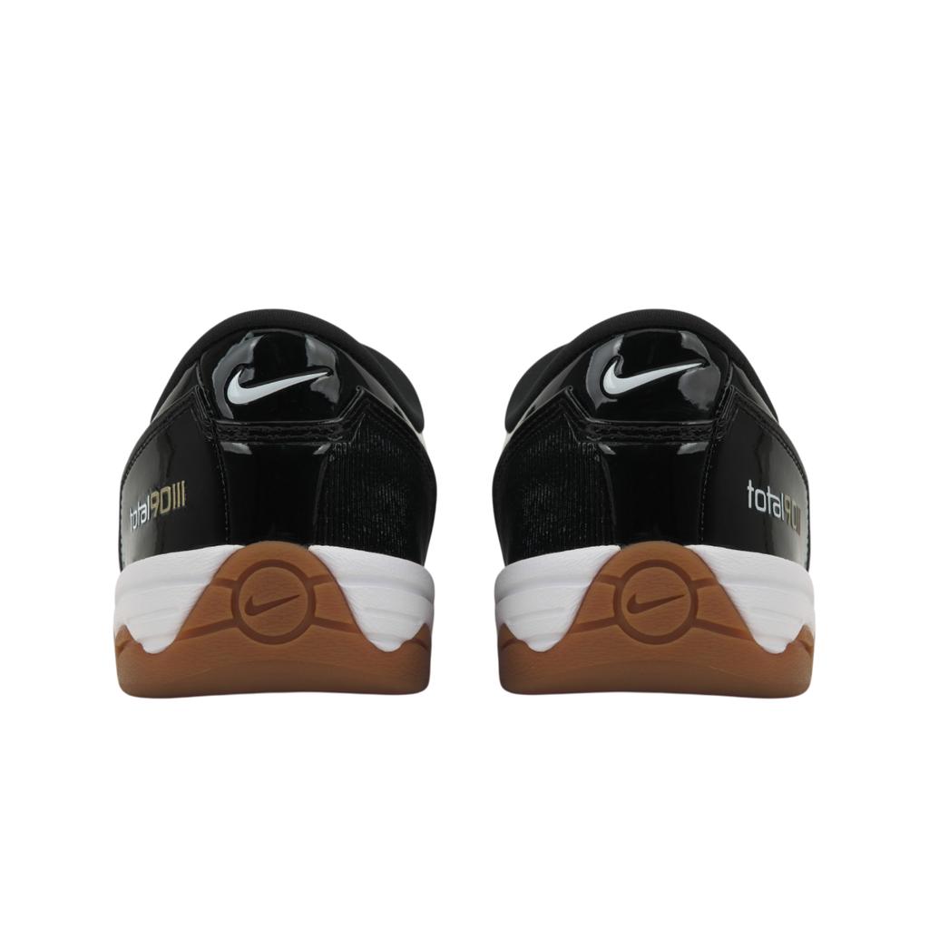 Nike Total 90 3 SP Пакет из лакированной кожи - Черные с резиновой подошвой Женские кроссовки Белый Металлик-золотой IB5666-001