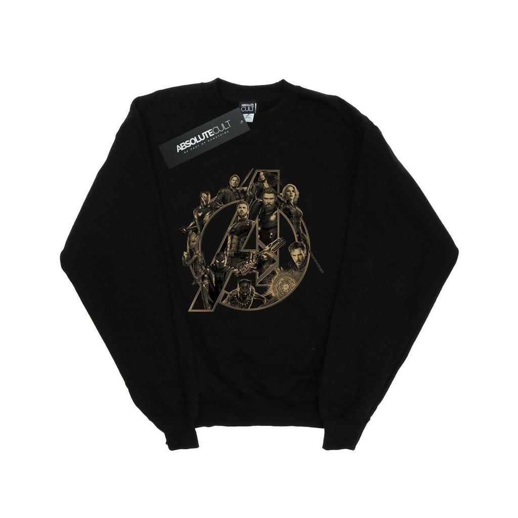 Marvel Boys Avengers Infinity War Marvel Logo Sweatshirt