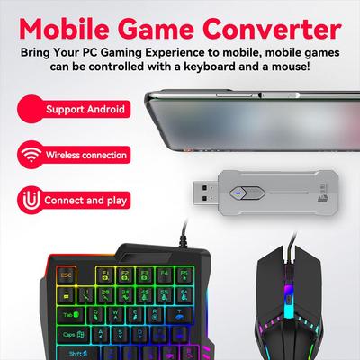 GAMWING X8/x8 Pro клавиатура и мышь конвертер высокий для Android/Harmony мобильный телефон игра BT5.3 Z5Q6