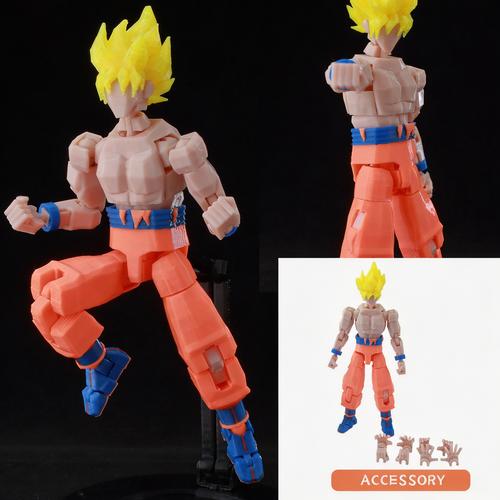 3D-печатные аниме One Piece Naruto Подвижные Трансформирующиеся Фигурки Действия Манекен Игрушки Коллекции Собранные украшения подарки