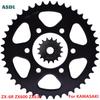 520 16T 43T Motorcycle Front Rear Sprocket For Kawasaki ZX-6R ZX600 ZX 600 ZX636 ZX 6R Ninja 600 KRT 2007-2024 ZX6R Performance