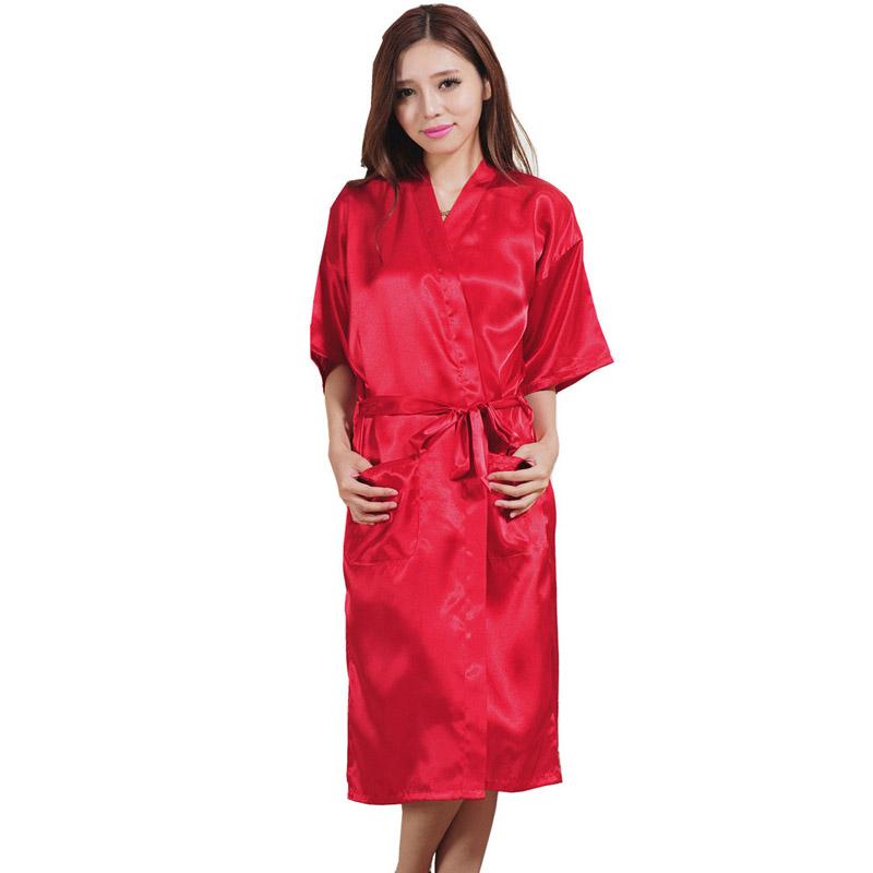 Шелковый халат в принтом фламинго