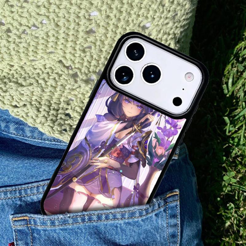 Raiden Shogun Baal Phone Case For iPhone 17 AIR 16 Pro Max 15 14 Pro 11 12 13 Shockproof Silicone Cover