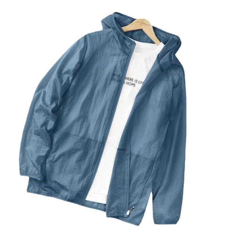 Летняя куртка Ice Silk с защитой от солнца для мужчин и женщин — дышащая, легкая, стильная, модная, повседневная, для активного отдыха