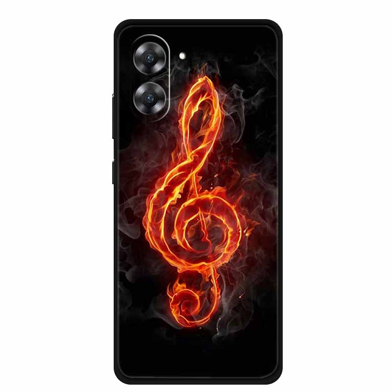 Чехол для OPPO OnePlus Nord CE5 Крутые Животные Волк Мягкий Силикон ТПУ Чехол для Телефона для CPH2719 Свежие Цветы Ударопрочный Чехол 6.77"