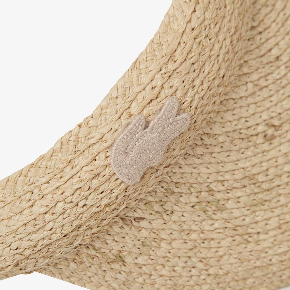 Lacoste Женский рафиаловый козырек от солнца RK229E-56G02S