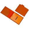 GRAVEDAD Memo Pad Cover, Rhodia No. 11 Size, Genuine Leather, Cowhide Leather, Vertical (Orange)