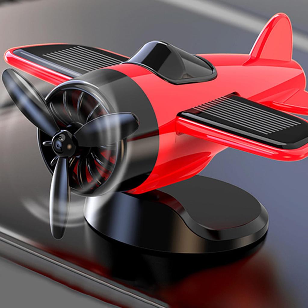 Dgayaeic Solar Powered Car Decor | Dashboard Decor | Spinning, Drifting, Fans Collectors Item for Men and Women Driver