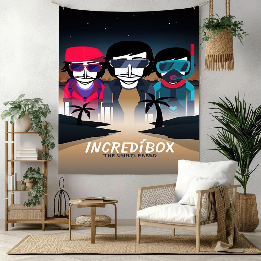 Incredibox Wall Decor Tapestry Art For Pet Memorial Birthdaywedding Party Backdrop Family Gift