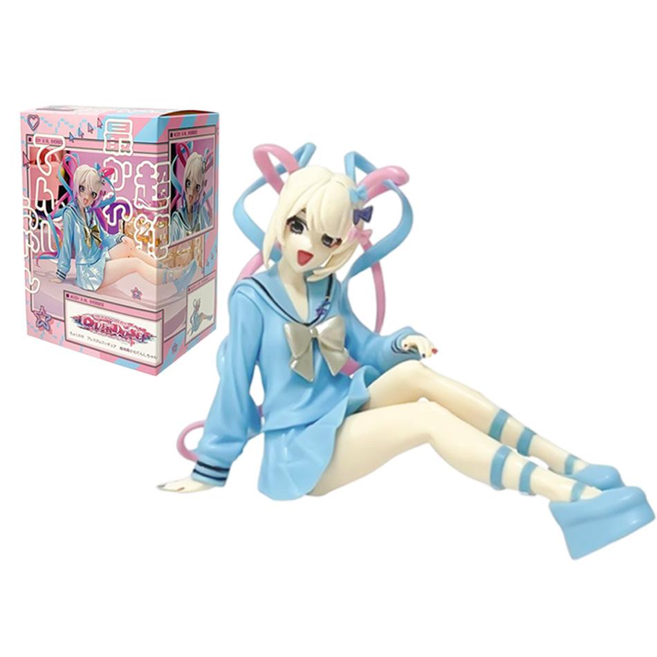 Аниме Needy Girl Overdose Милая Рейн Кандж ПВХ Фигурка Красивая Девушка Настольная Модель Коллекция Подарок на День Рождения Рождество В наличии