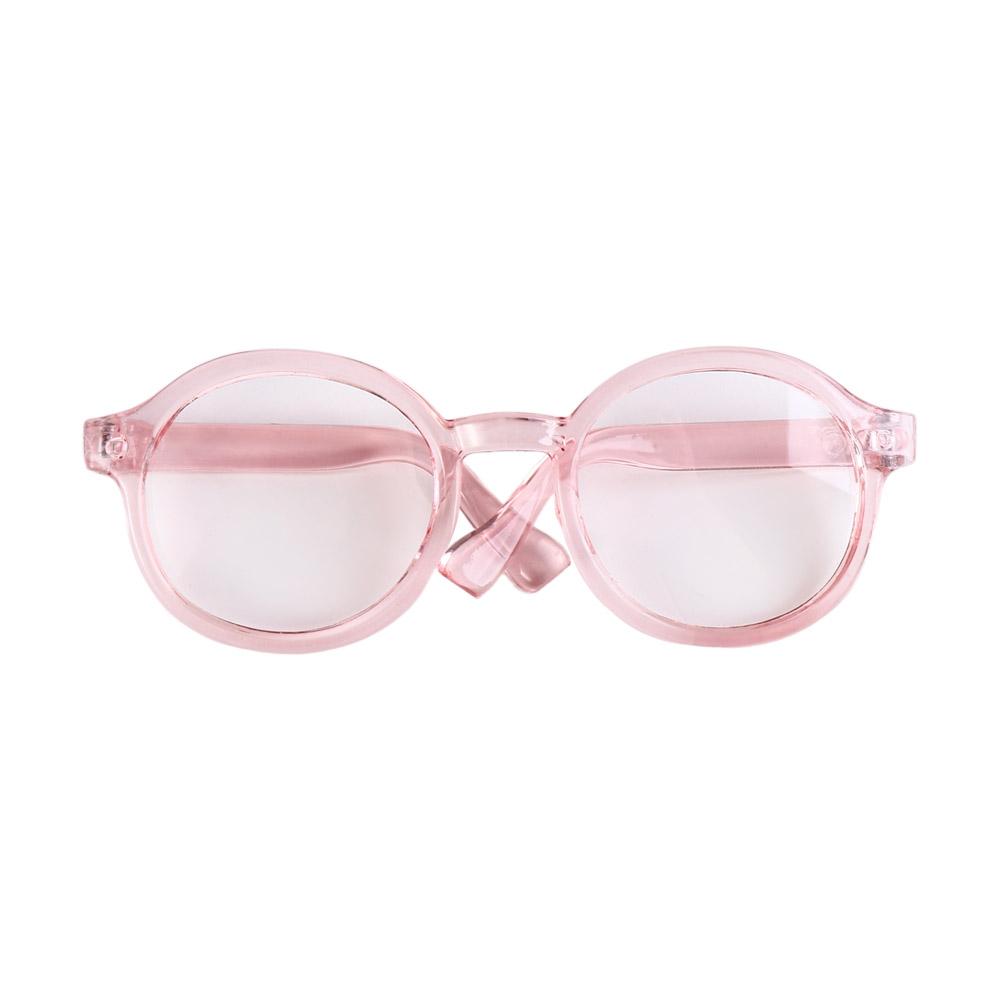 1.1cm 9cm Transparent Plastic Glasses For 1/1 1/1 1/1 BJD Blyth Doll Labubu Plush Toy EXO Doll Sunglasses DIY Accessories