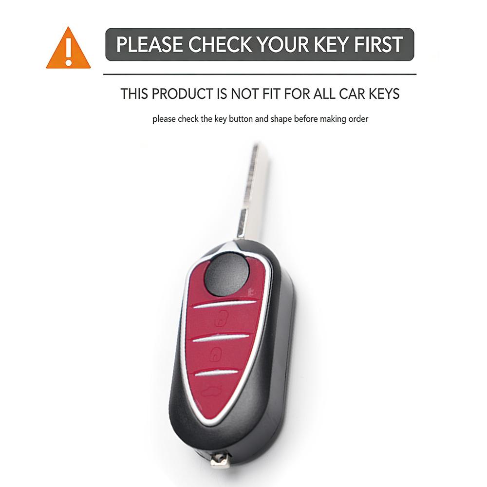 Keychain Silicone Car Remote Accessories Key Cover Holder for Alfa Romeo Giulietta Myth Junior 4C Romeo Mito Myth 159 GTO GTA