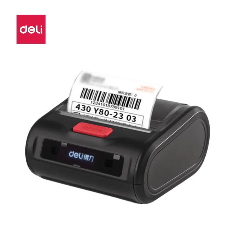 Deli GE365W Portable Bluetooth Thermal Label Printer CN plug (adapter included)