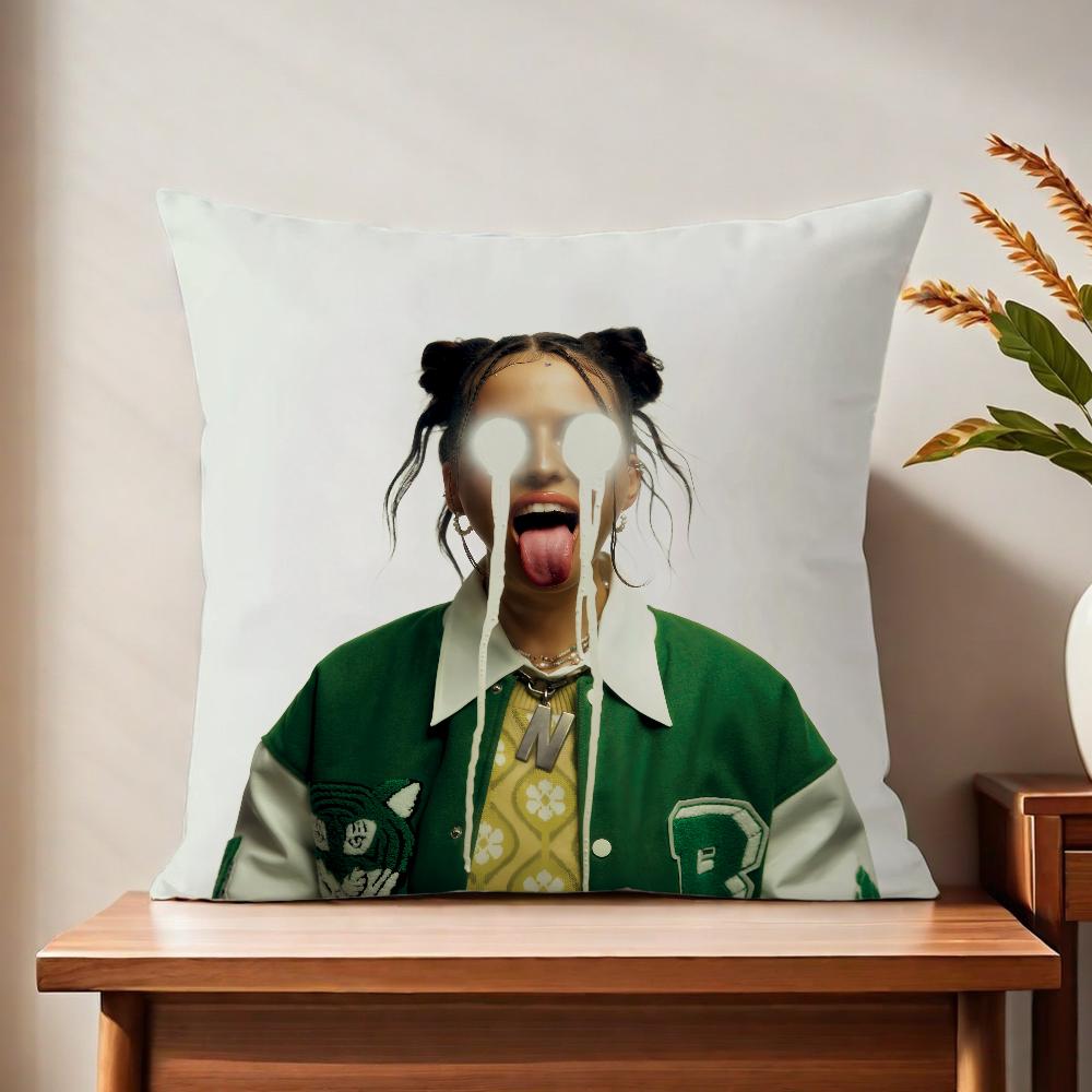 NNina singer CChubaa cushion cover For Pillow Printing Sofa Decoration Home Car Room Coffee Shop Office Nordic Simplicity