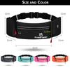 Queshark Adjustable Waist Belt F Running Bag With Water Bottle Cycling Camping Hiking Gym Phone Waist Pouch Sports Bag