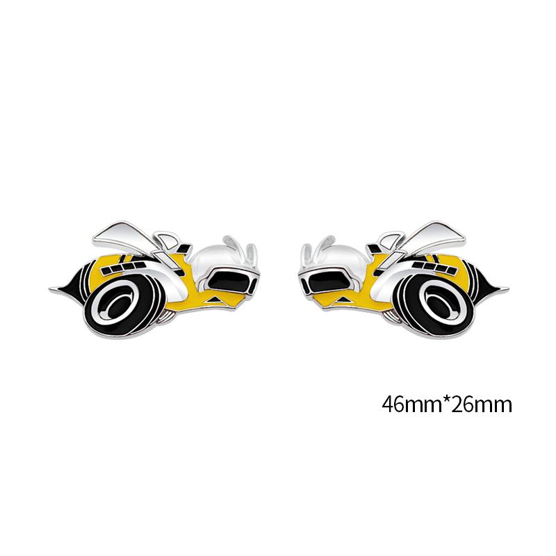 Metal 3D Car Sticker Bumblebee Emblem Badge Decals for Dodge Charger SRT8 SRT4 Chevrolet 6.4 Caravan SRT Durango Ram Accessories G8