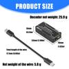 Портативный USB C усилитель 32 бит 384 кГц USB C на 3,5 мм 4,4 мм адаптер с чипом CS43131 USB C адаптер для наушников для телефона