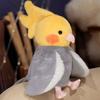 Ручная кукла-попугай Плюшевая игрушка Мягкая набивная птица для ребенка Раннее развитие Детский сад Милая кукла-чревовещатель для рассказывания историй Интерактивный подарок для