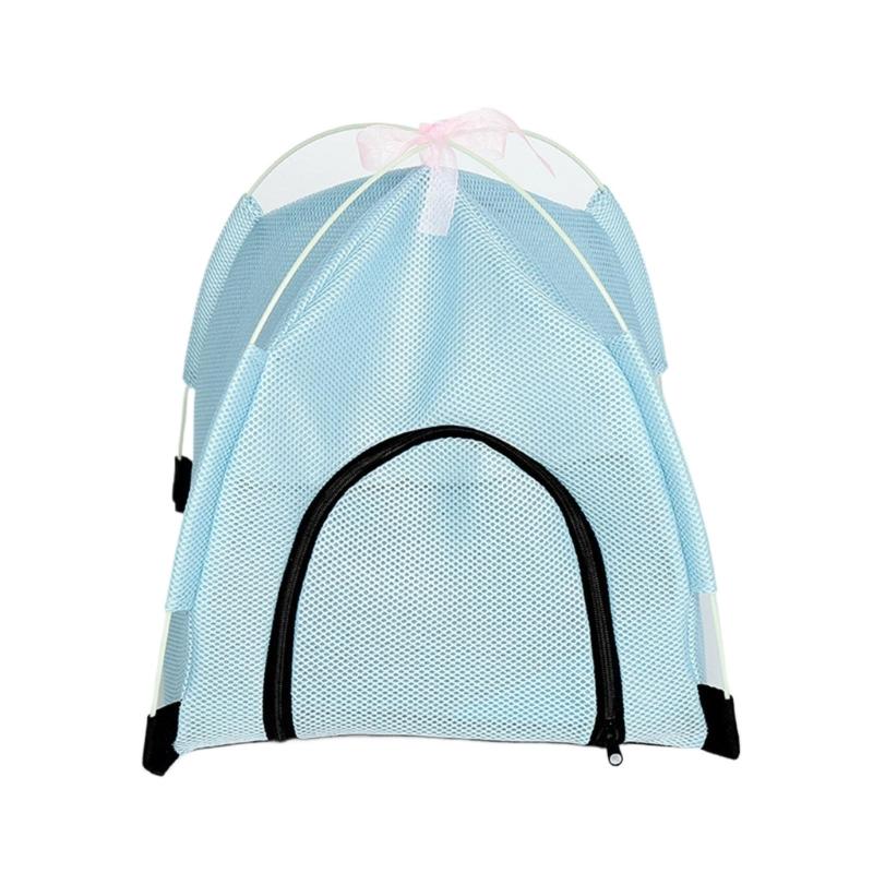 Простой летний вигвам для домика для питомца, комнатная палатка-вигвам для мелких животных, складное укрытие, мебель для питомца