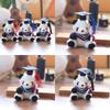 Panda Graduation Plush Pendant Bag Hanging Decoration Keychain Dolls Animal