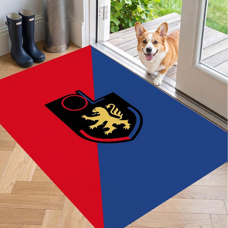 Soft Floor Carpet Lyon FC Pattern Area Rug Decorative Mat For Home Room Decoration