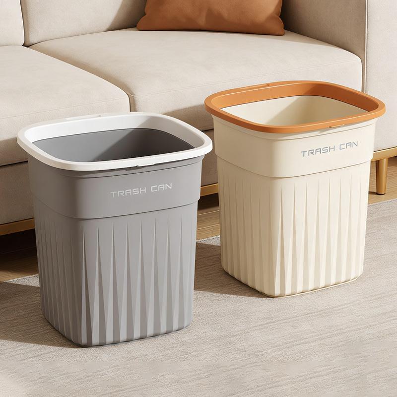 Living room trash can household new bathroom bedroom kitchen special uncovered large large capacity sanitary bucket