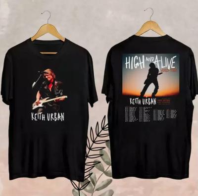 2025 Keith Urban High And Alive Tour T-Shirt, Keith Urban Country Music T-Shirt