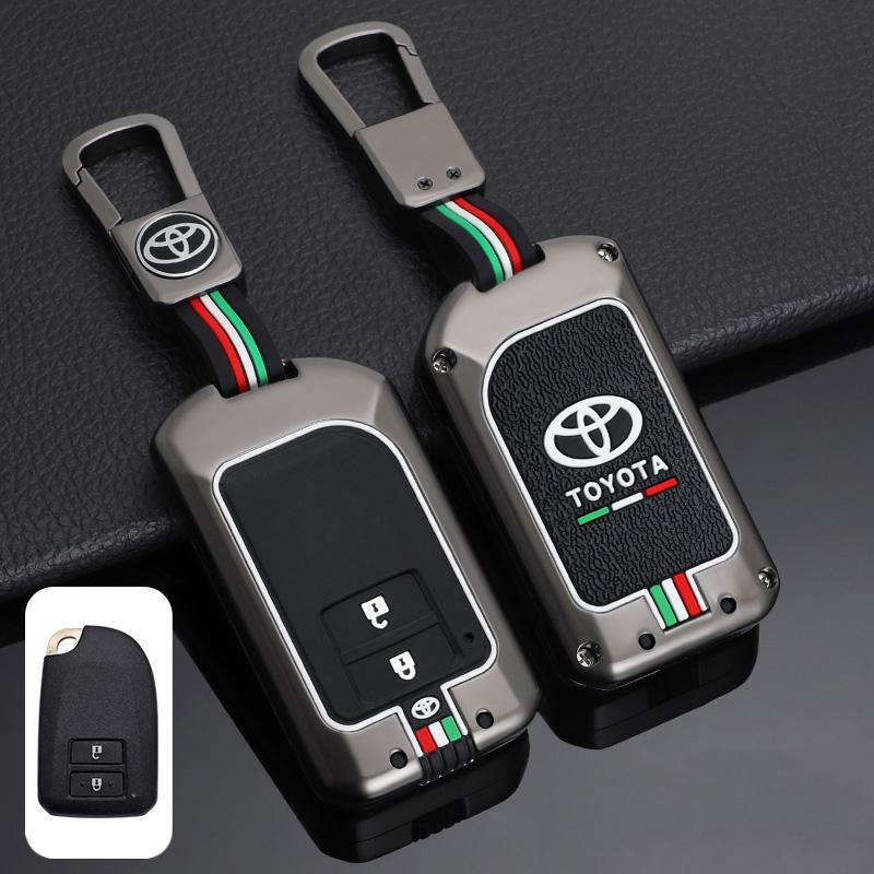 2026 Hot For Toyota Hub Caps Car Remote Key Case Cover Shell for Toyota Auris Corolla Reiz Avensis Verso Yaris Aygo Rav4 Scion T