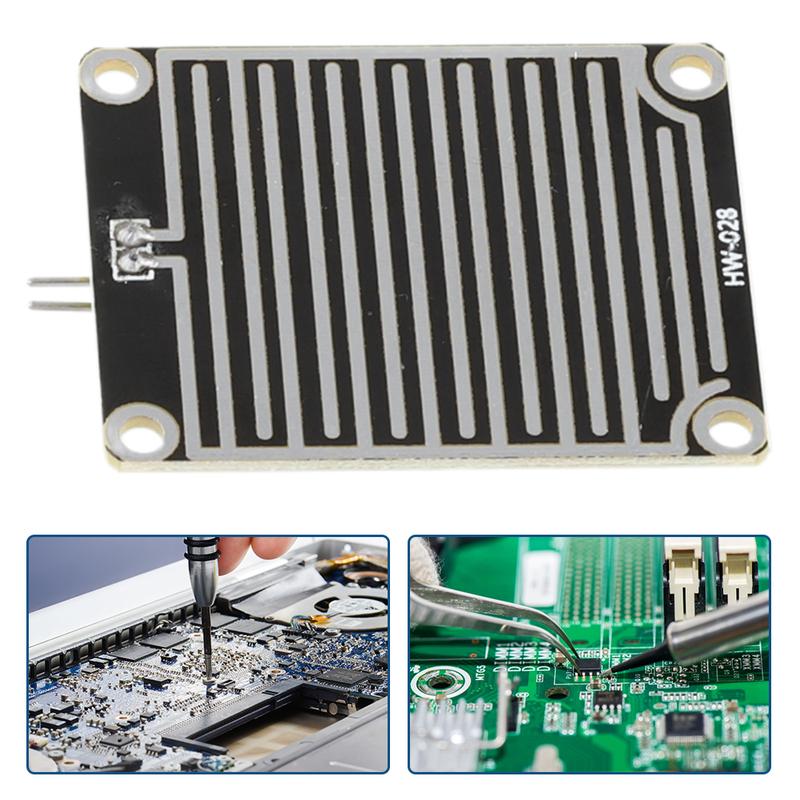 1 PC Raindrop Sensor Module High Sensitivity Rain Water Level Sensor Module Rising Water Level Detection Module for Arduino