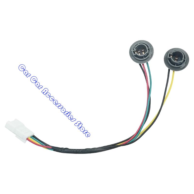 242D Replacement Taillight Socket Wiring Automotive Accessories Easy Installation Tail Light Lamp Socket Harness 92440-1M200