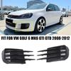 For Volkswagen VW Accessories Golf 6 MK6 GTI GTD 2008 2009 2010 2011 2012 Front Bumper Grille Fog Light Frame Cover