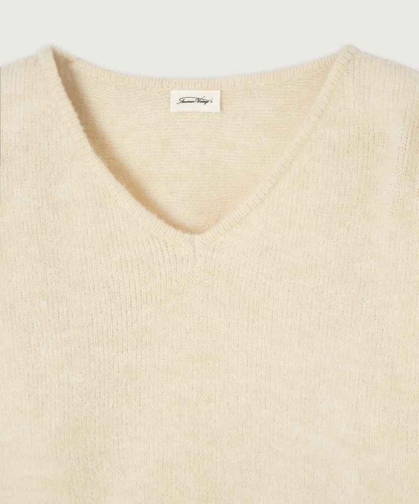 Свитер Amelikanbintiji East Knit - Жемчужный меланж / East18Hce26Nacrch