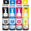 Ink Refill - XEMAX - Compatible Epson EcoTank - 4 Bottles - T6641 T6642 T6643 T6644 - 70ml