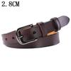 Cowhide Genuine Womens Size Plus Leather Belt Casual And Versatile