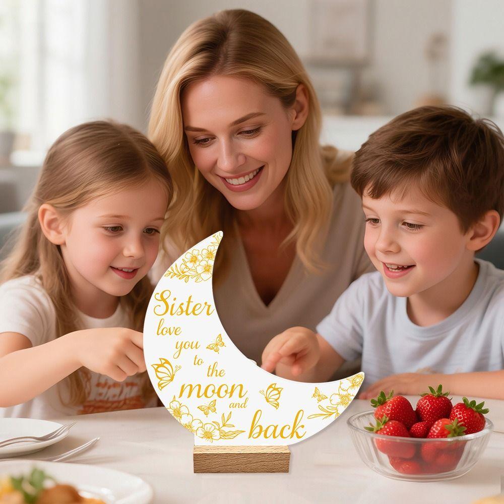 Black Gold Desktop Ornament Mother's Day Decorative Figurine Home Decoration