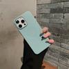 Подходит для IPhone16ProMax Тонкий круглый магнитный чехол для мобильного телефона с абсорбирующей кожей Apple 15 Матовый 14 Чехол для защиты от падений 13