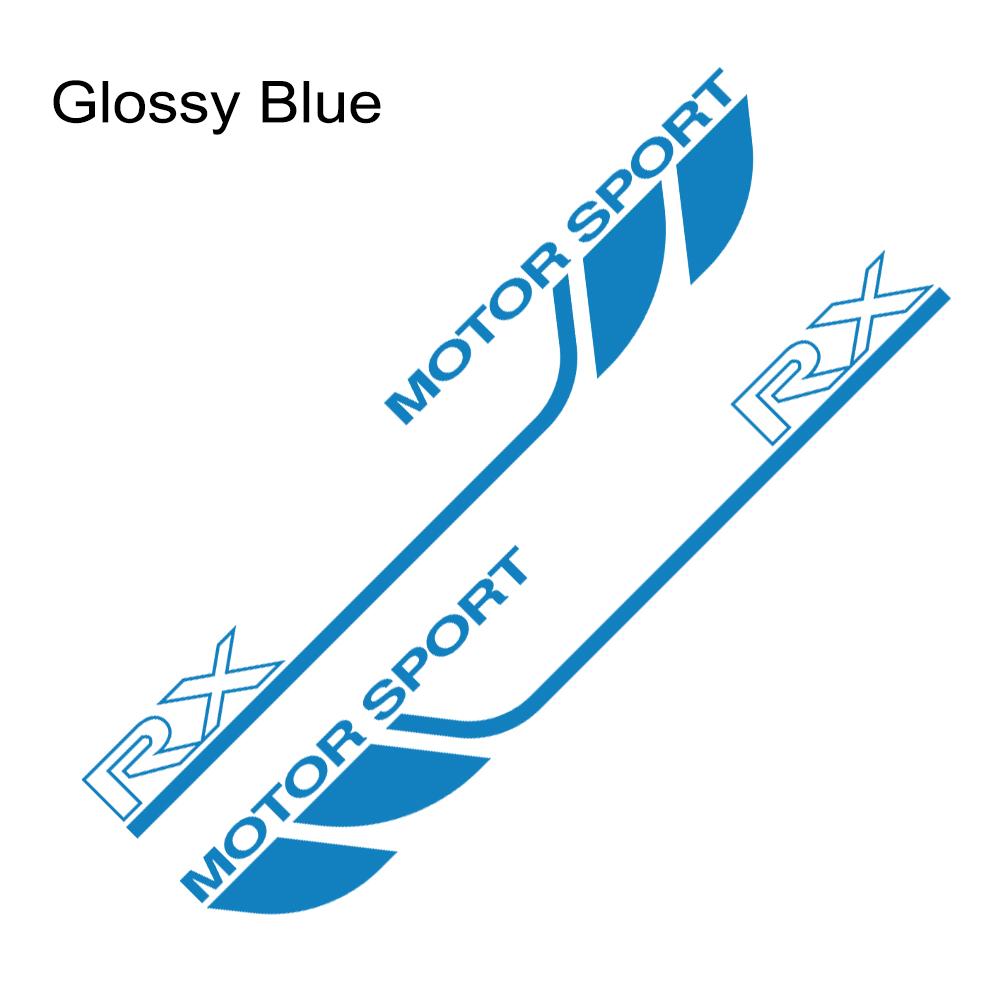 2 шт., наклейки с боковой полосой на дверь автомобиля для Lexus RX 350 250 300, моторная графика, спортивное украшение кузова, автоаксессуары, винил