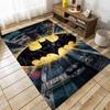 office chair cushions with cartoon Batman designs and 3D printed rugs, suitable for bedrooms, living rooms, and sof