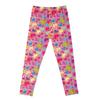 Girls' Cute Cartoon Print Sports Leggings - Stretchy and Stylish Tights