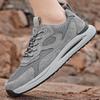 Мужские сетчатые дышащие кроссовки летняя мужская обувь модные повседневные кроссовки для бега на открытом воздухе универсальные кожаные кроссовки для бега