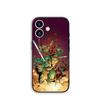 Чехол Case Ninja Comics Turtles Аниме для Apple iPhone 17 16 11 Pro XS Max SE2 XR 6 7 8 Plus 16E SE 2020 Air Phone Корпус