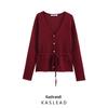 2025 Весенний женский вязаный кардиган в европейском и американском стиле