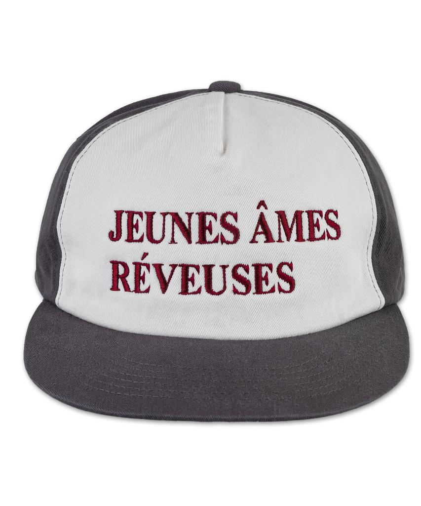 Кепка Wig Jeunes Ames, 5-панельная, двухцветная, стираная - Угольный