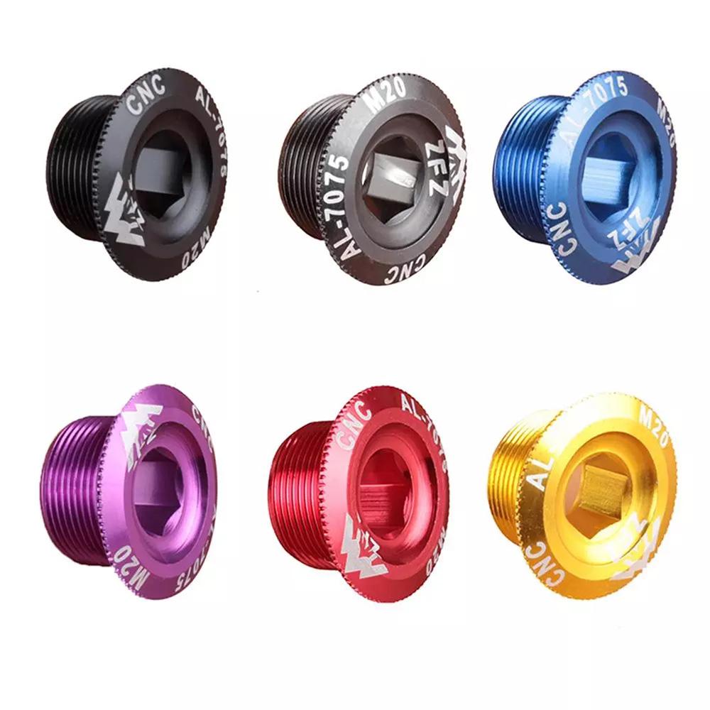 Bolts Bicycle Parts Bike Bottom Bracket Bolt Crank Cover Crank Bolt Cover Cap Crank Arm Fixing Bolt