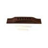 Acoustic Guitar Wood Rosewood Bridge Guitar Wood Bridge Guitar Saddles Nut Slotted with 6 Bridge Pins Easy to Install