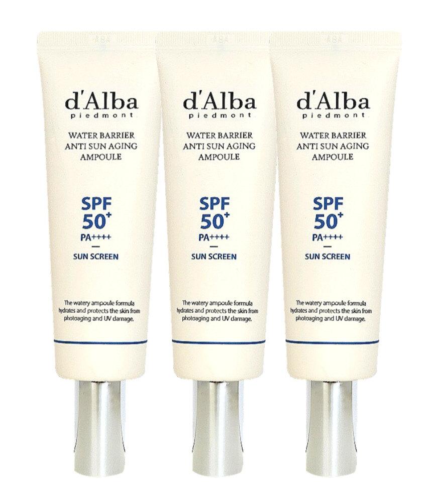 d'Alba Ampoule Sunscreen 50ml x 3