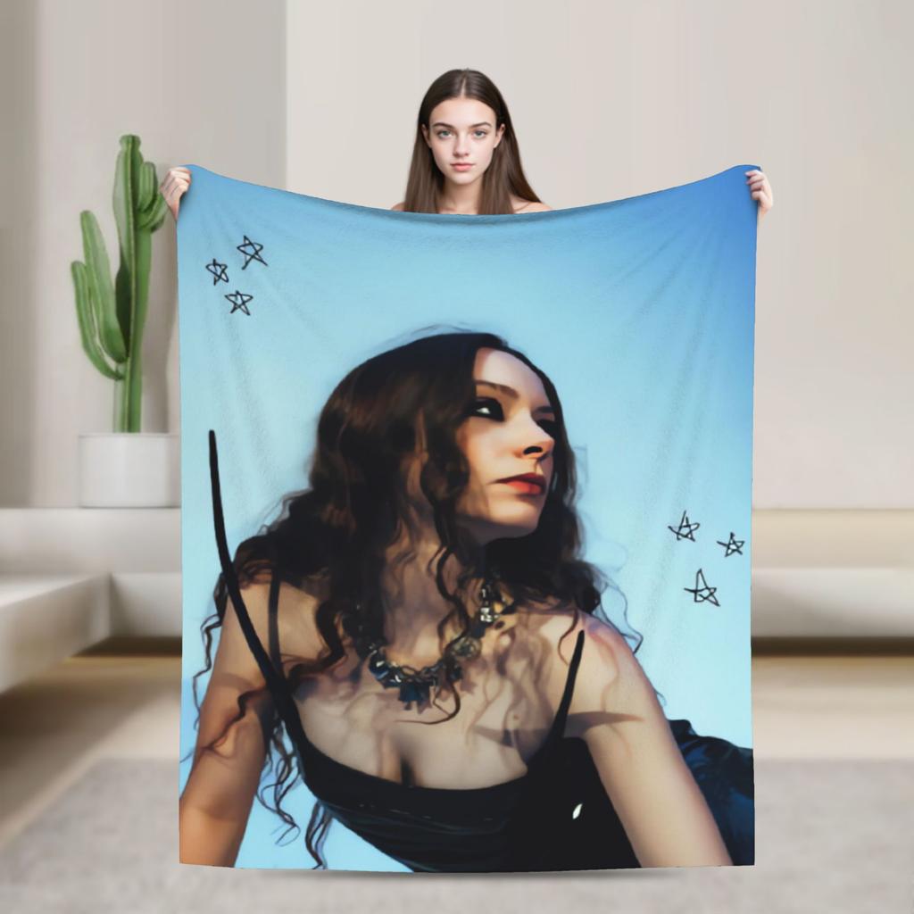 Holly Humberstone Cruel World Warm Soft Blanket Travel Plush Bedding Throws Fluffy Couch Chair Flannel Bedspread Sofa Bed Cover