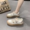 2025Autumn Women New Casual Flats Shoes Lace-up Round-toe Platform Sneakers High Quality Non Slip Woman Vulcanized Shoes Zapatos