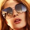 Oversized Sunglasses for Women Vintage Brand Sun Glasses UV400 Big Square Frames Eyeglasses Female Male Retro Eyewear Woman