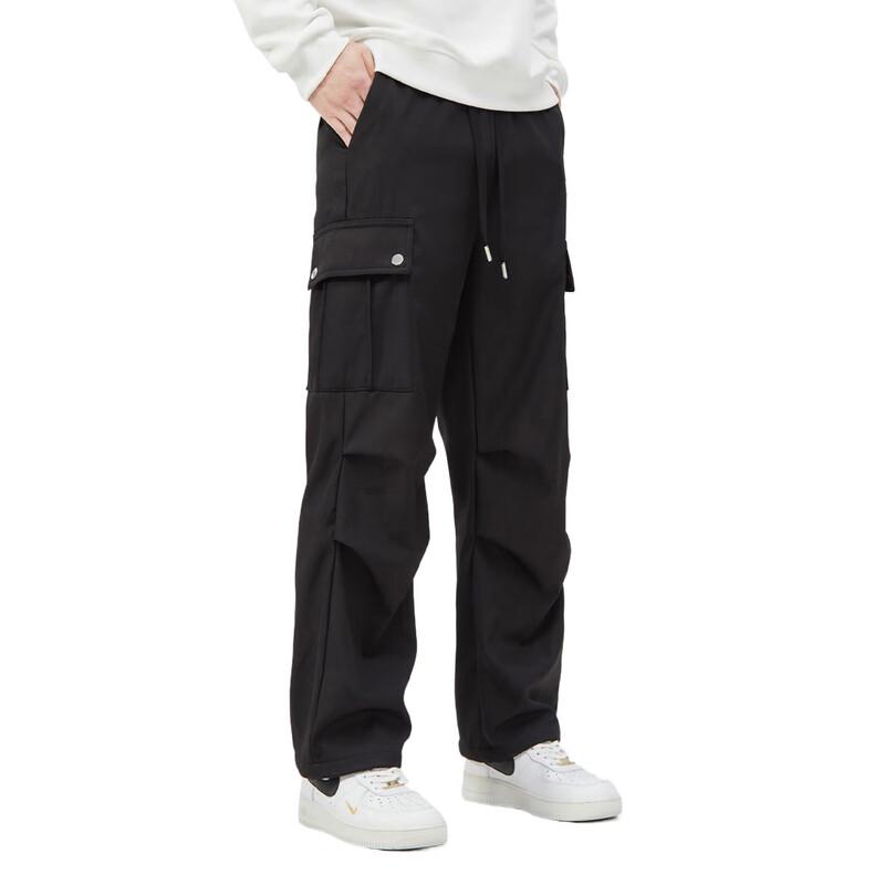 OVERPROTECTIONit Men's Fleece Lined Drawstring Cargo Pants